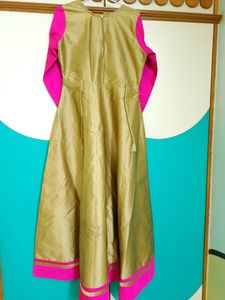 Ethnic Wear/Anarkali With Overcoat/Full Free Size