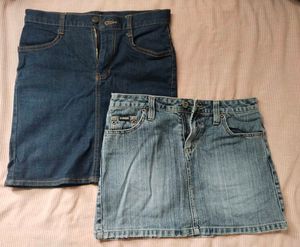 Denim Skirts