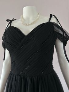 Black Luxe Quality Gown