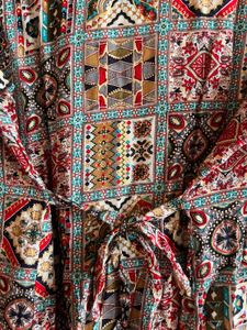 Patterned Suit Set