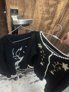 Embroidered Cardigan