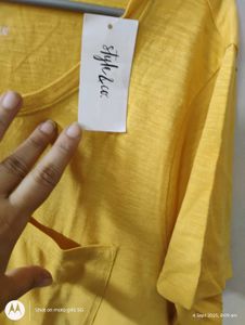 STYLE &amp; CO.&#39;S BRAND NEW YELLOW T-SHIRT