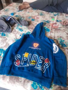 Blue Superhero Hoodie