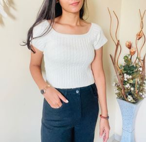 Gap knitted top