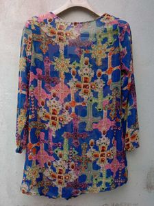 New With Tag Korean Baggy Art Long Pullover