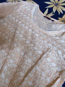 Light Pink Straight Kruti