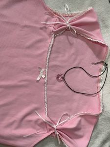 pink coquette top🎀💗
