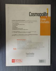 Cosmopolite 1 (A1): Textbook, Workbook