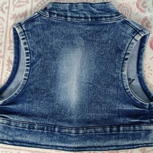 Cute Denim Vest