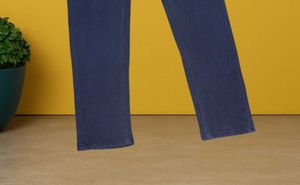 L@49 Size-32 Dark Blue Denim Jeans