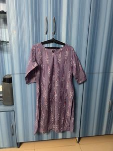 Elegant Purple Kurta