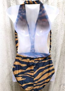 Tiger Print Swimsuit