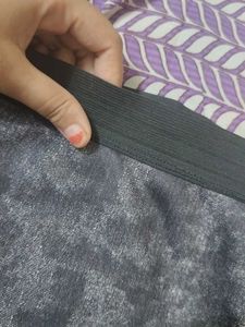 Gray Wash Mini Skirt