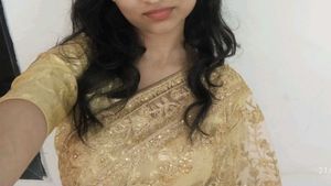 Gorgeous Gold Embroidered Saree