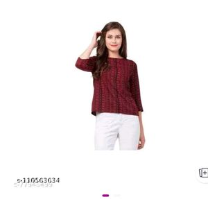 Stylish Maroon Top
