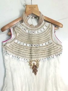 Elegant Ethnic Gown with Embellishments