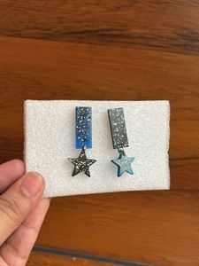Star Drop Earrings