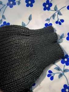 Crop Woollen Sweater