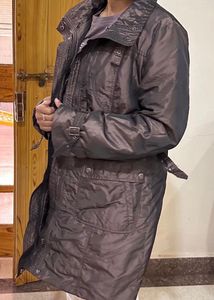 Elegant Black Trench Coat