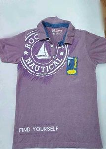 Boys' Nautical Polo Shirt