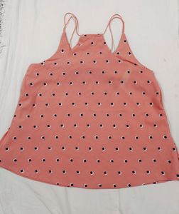 Peachy Paradise Spaghetti Top