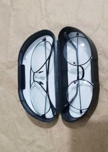 Round Black Frame Glasses