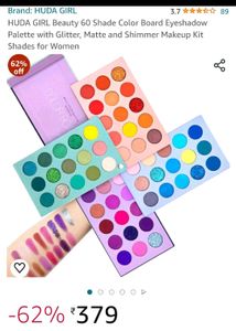 Beauty Glazed Color Board Pallete