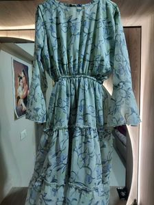 Floral Print Mini Dress