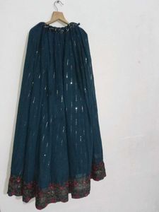 Teal Embroidered Lehenga Choli✨🔥