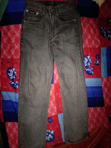 Gray Denim Jeans