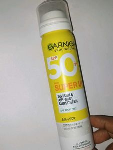 Garnier SPF 50 Sunscreen