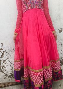 Anarkali Net Suit For Women