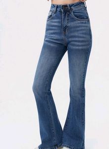 Flared Denim Jeans