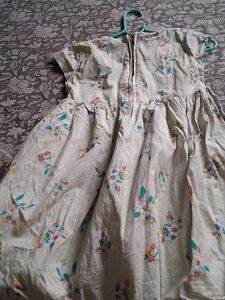 Light Green Cotton Frock