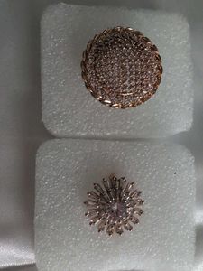 Rose Gold Finger Rings Combo