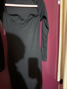 Elegant Black Bodycon Dress