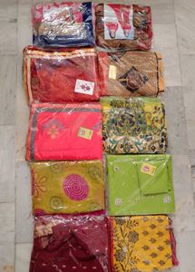 10 Sarees In Combo