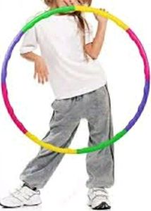 Spandling Basketball+hoola hoop +5 Balls