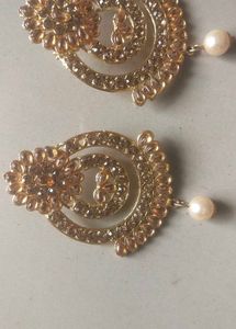 Golden Indian Jewelry Set