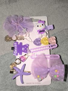 Hair Accessories And Mirror Set