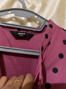 Polka Dot Midi Dress