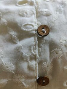 Schiffli Embroidered Dress