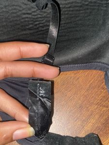 New Solid Black Bra Women