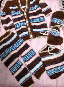 Newborn Baby Sweater Set