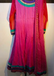 Pink Anarkali Suit