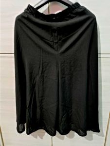Black Skirt Plazo