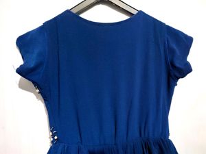 Blue Party Gown