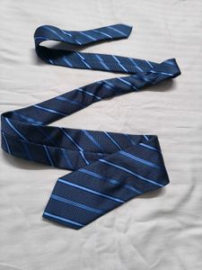 Kingfisher Men Blue Striped Tie