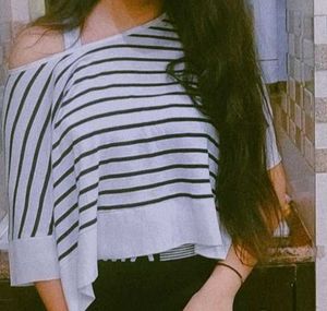 It Is An Oversized Crop Top