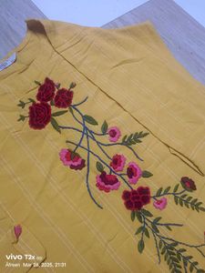Floral Embroidered Kurti